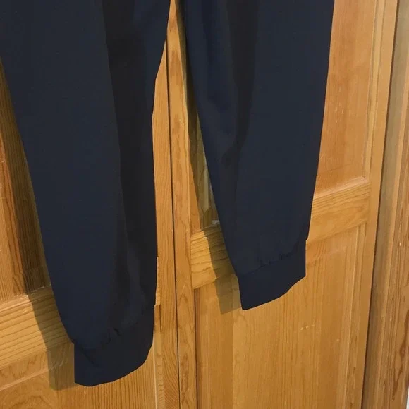 Soma Black Tech Knit Jogger Pants XL Lounge Airport Chic - Picture 8 of 9